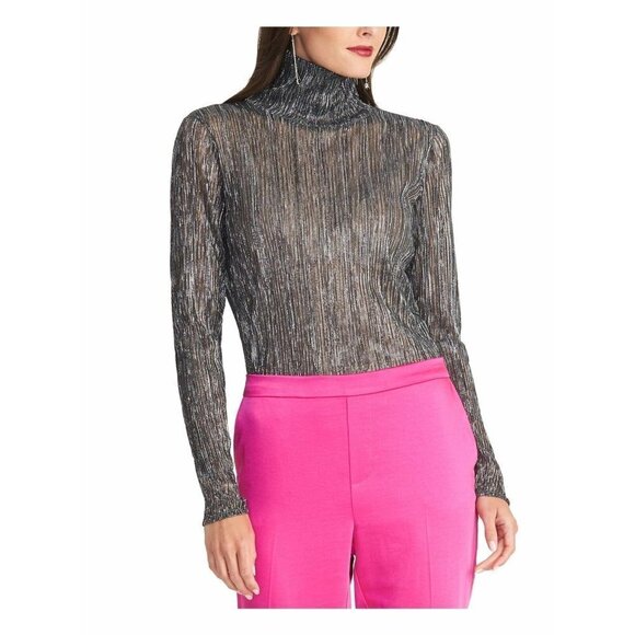 New Rachel Rachel Roy Small Val Turtleneck Long Sl - Picture 1 of 2
